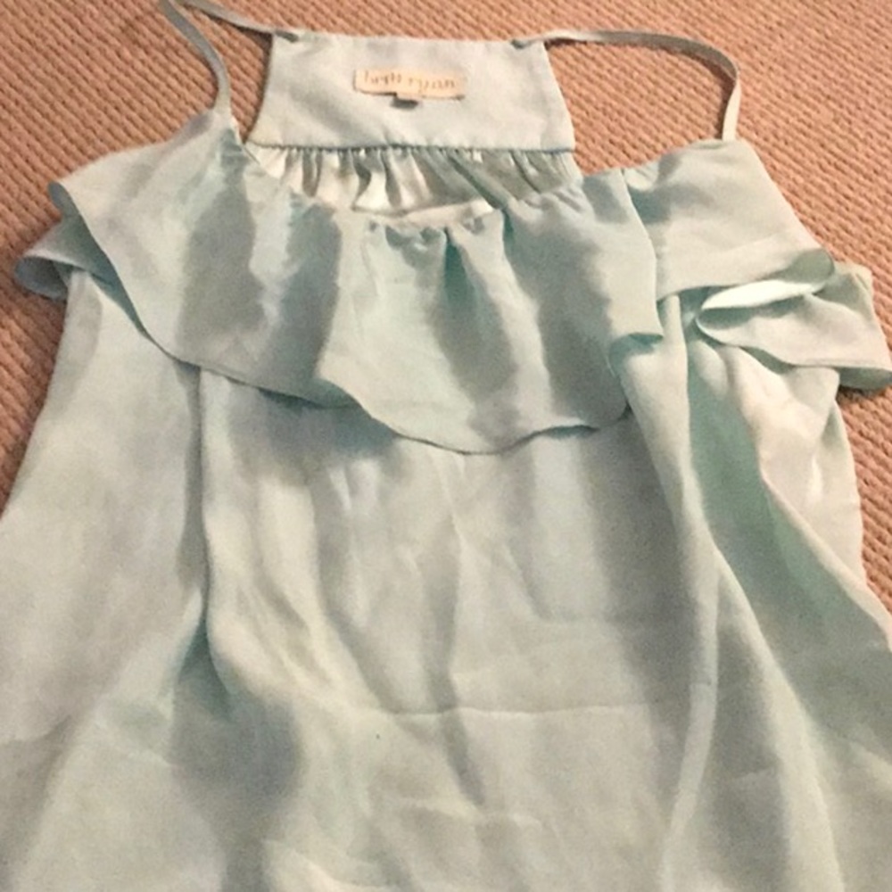 Britt Ryan designer silk top size med